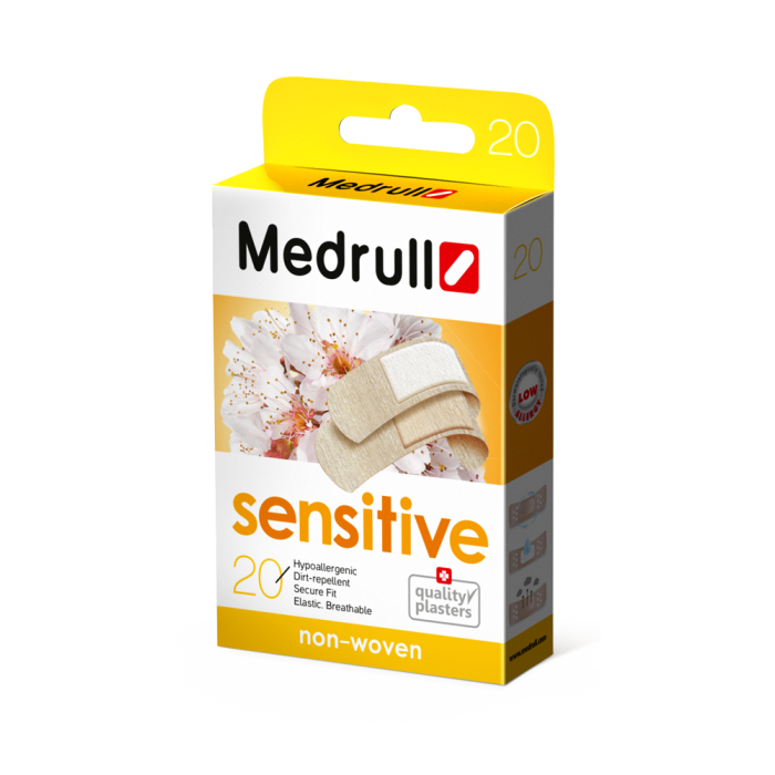 Medrull Sensitive laastari herkkä iho 20 kpl