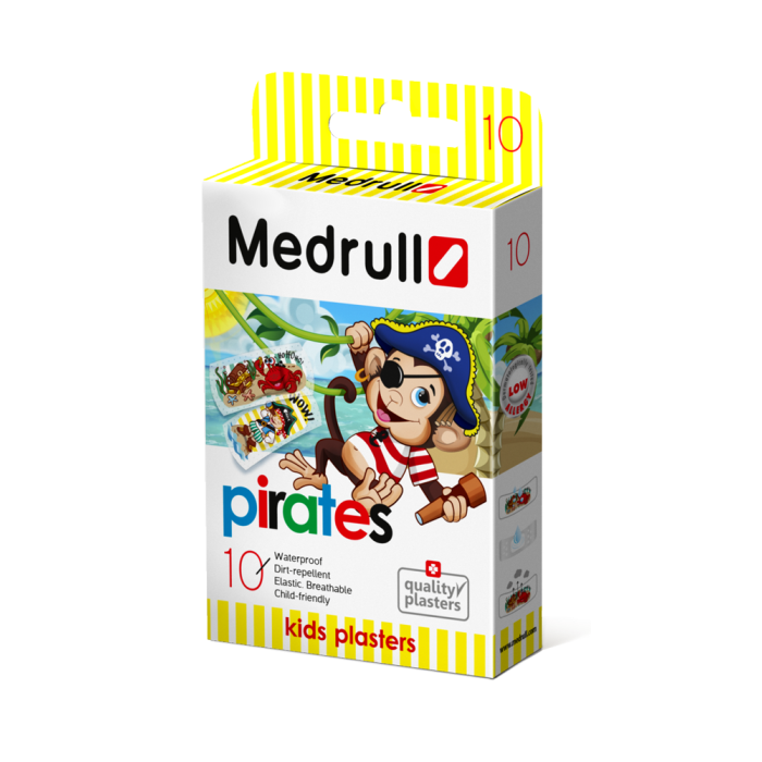 Medrull Pirates lasten laastari 10 kpl