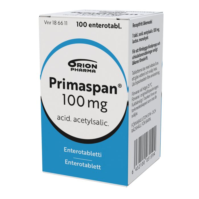 PRIMASPAN enterotabletti 100 mg 100 kpl kuva 1