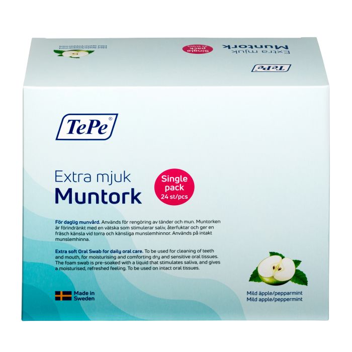 TePe Kosteuttava suun puhdistustikku 24 kpl kuva 2
