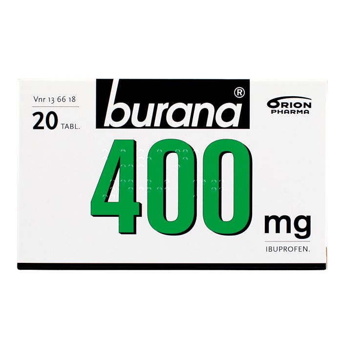 BURANA tabletti, kalvopäällysteinen 400 mg 20 fol kuva 3