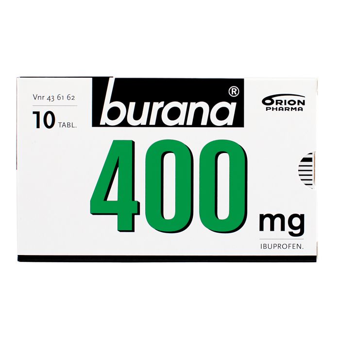 BURANA tabletti, kalvopäällysteinen 400 mg 10 fol kuva 2