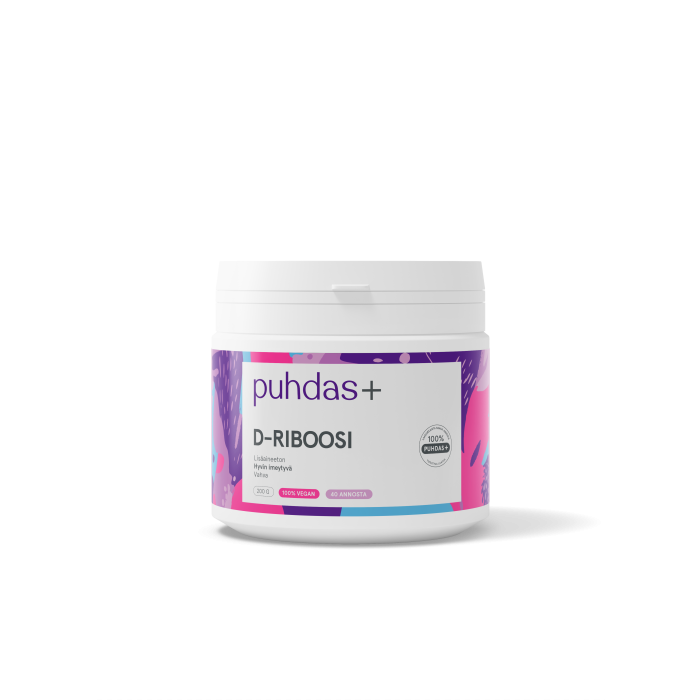 Puhdas+ D-Riboosi 200 g kuva 2