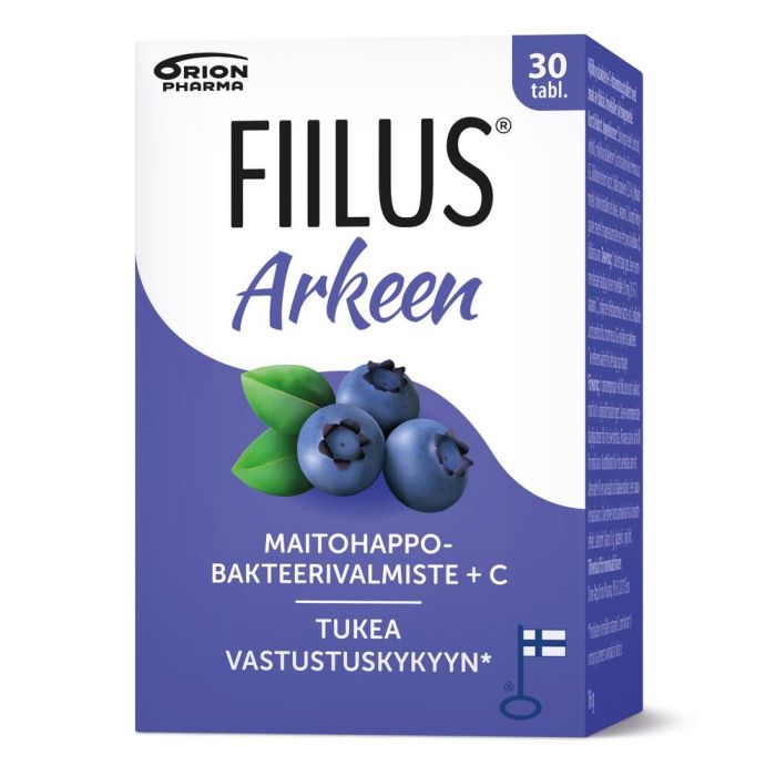Fiilus Arkeen +C Mustikka 30 purutabl kuva 2