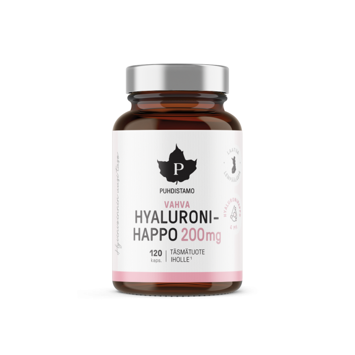 Puhdistamo Vahva Hyaluronihappo 200 mg 120 kaps