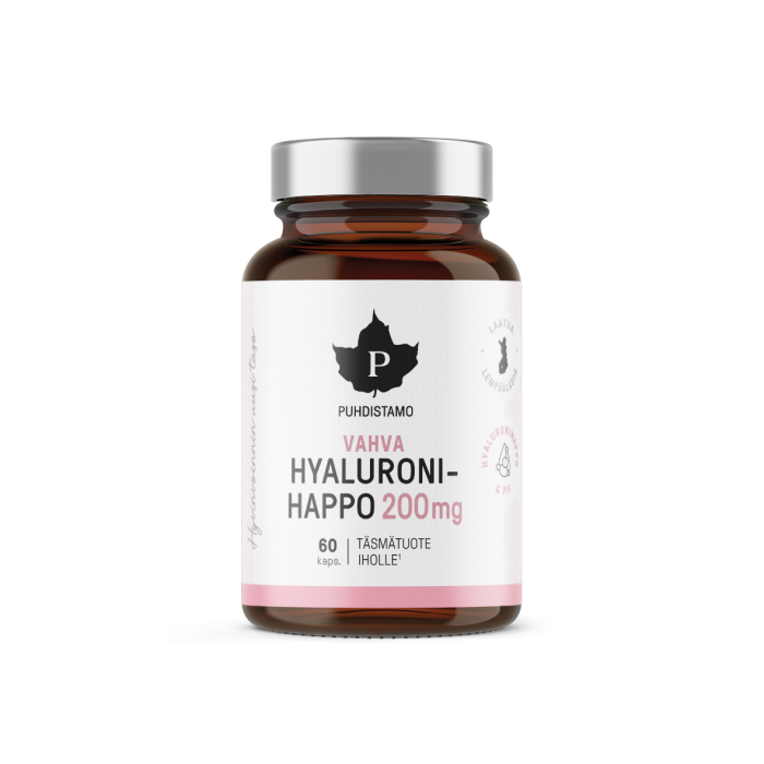 Puhdistamo Vahva Hyaluronihappo 200 mg 60 kaps