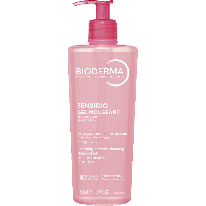Bioderma Sensibio Soothing Micellar Gel Moussant 500 ml