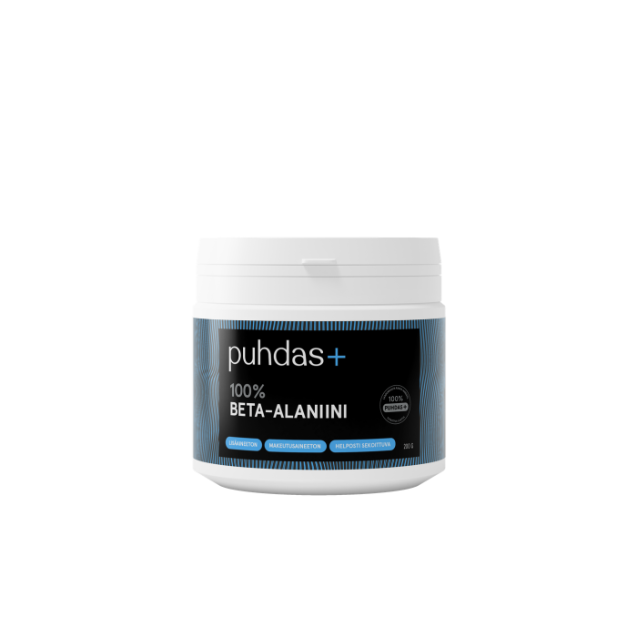 Puhdas+ Beta-Alaniini 100 % 200 g