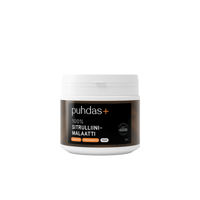 Puhdas+ Sitrulliinimalaatti 100 % 200 g