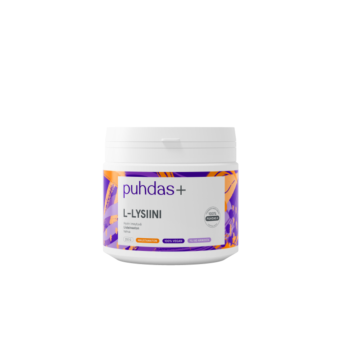 Puhdas+ L-Lysiini 200 g