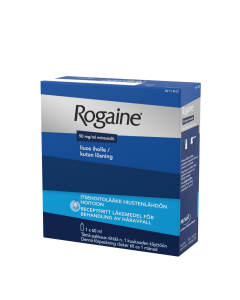 ROGAINE liuos iholle 50 mg/ml 2 annostelijaa 60 ml