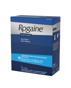 ROGAINE liuos iholle 50 mg/ml 2 annostelijaa 3 x 60 ml