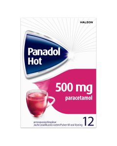 PANADOL HOT jauhe oraaliliuosta varten 500 mg 12 kpl