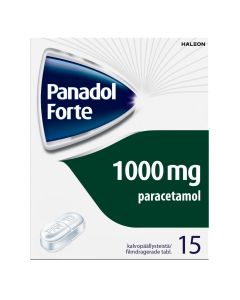PANADOL FORTE tabletti, kalvopäällysteinen 1000 mg 15 fol