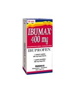 IBUMAX tabletti, kalvopäällysteinen 400 mg 30 fol