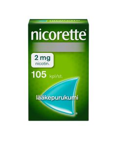 NICORETTE lääkepurukumi 2 mg 105 fol