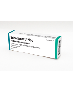 SCHERIPROCT NEO rektaalivoide 1,9/5 mg/g 30 g