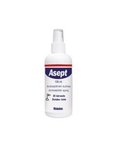 Asept-suihkepullo 100 ml
