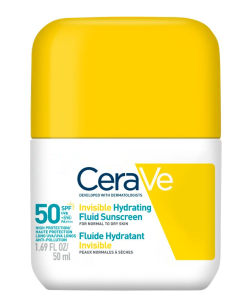 CeraVe Invisible Hydrating Fluid SPF50 aurinkosuojavoide kasvoille 50 ml