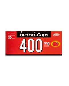 BURANA-CAPS kapseli, pehmeä 400 mg 30 fol