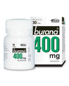 BURANA tabletti, kalvopäällysteinen 400 mg 30 kpl