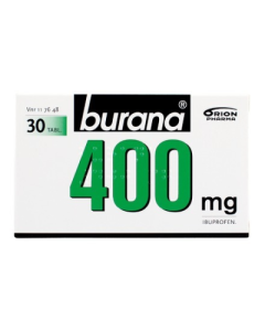 BURANA tabletti, kalvopäällysteinen 400 mg 30 fol