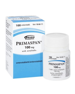 PRIMASPAN enterotabletti 100 mg 100 kpl