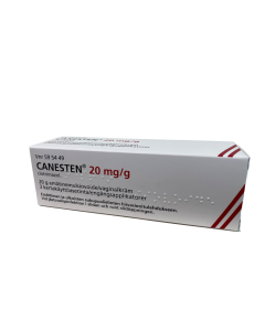 CANESTEN emätinemulsiovoide 20 mg/g 3 asetinta 20 g