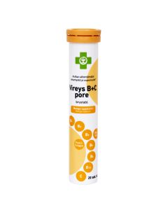 APTEEKKI Vireys B+C pore mango-appelsiini 20 tabl