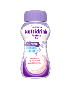 Nutridrink protein mansikka 4x200 ml