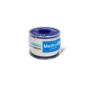Medrull Classic kiinnelaastari valkoinen 3cmx250cm 1 kpl