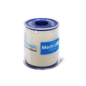 Medrull Classic kiinnelaastari valkoinen 5cmx500cm 1 kpl