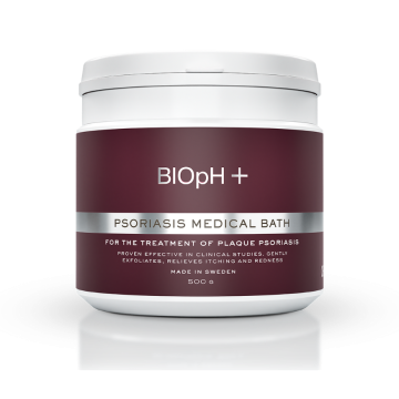 BIOpH+ Psoriasis Medical Bath Hoitava kylpy/haude 500 g