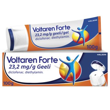 VOLTAREN FORTE geeli 23,2 mg/g 100 g