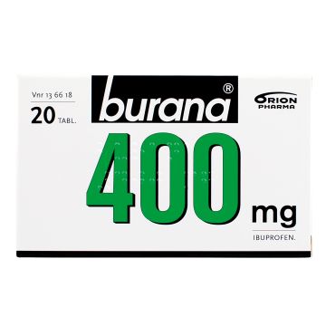 BURANA tabletti, kalvopäällysteinen 400 mg 20 fol