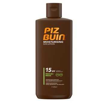 PIZ BUIN MOISTURISING SUN LOTION SPF15 aurinkosuojavoide 200 ML