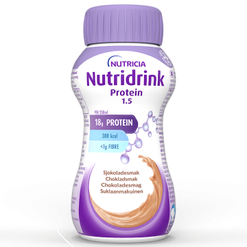 Nutridrink Protein suklaa 4 x 200 ml
