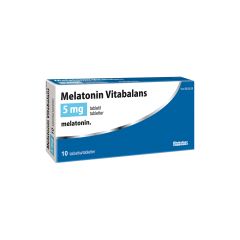 MELATONIN VITABALANS tabletti 5 mg 10 fol