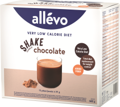 Allevo VLCD Shake Suklaa 15 kpl