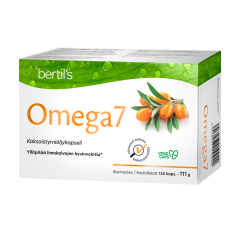 bertils Omega7 Tyrniöljykapseli 150 kaps