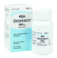 DISPERIN tabletti 500 mg 100 kpl