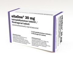 ELLAONE tabletti, kalvopäällysteinen 30 mg 1 fol