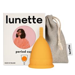 Lunette Kuukautiskuppi Oranssi koko 2 1 kpl
