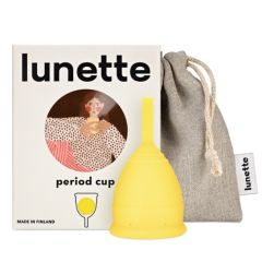 Lunette Kuukautiskuppi Keltainen koko 1 1 kpl