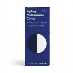 Apteq Melatoniini Comp 1,9 mg 30 tabl