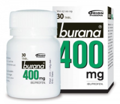 BURANA tabletti, kalvopäällysteinen 400 mg 30 kpl