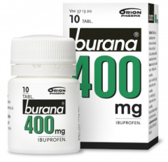 BURANA tabletti, kalvopäällysteinen 400 mg 10 kpl