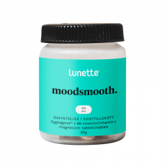 Lunette Moodsmooth-ravintolisä 30 kpl