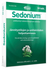 SEDONIUM tabl, päällystetty 50 fol