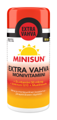Minisun Monivitamiini Extra Vahva 90 tabl
